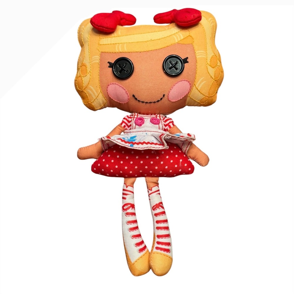 Lalaloopsy Soft Spot Splatter Splash Plush Doll 10" MGA Soft Rag Doll 2012